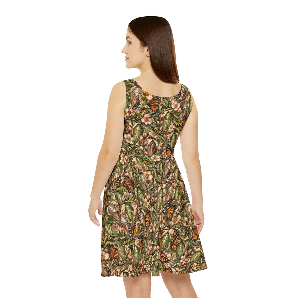 Butterfly Stages Dress — Safari