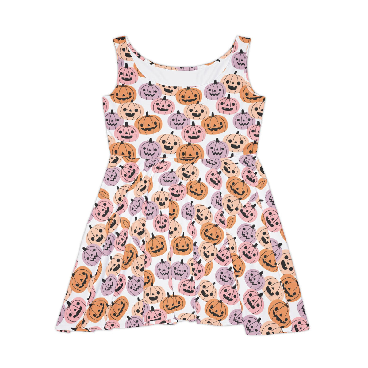 Pumpkin Faces Dress — Spooky
