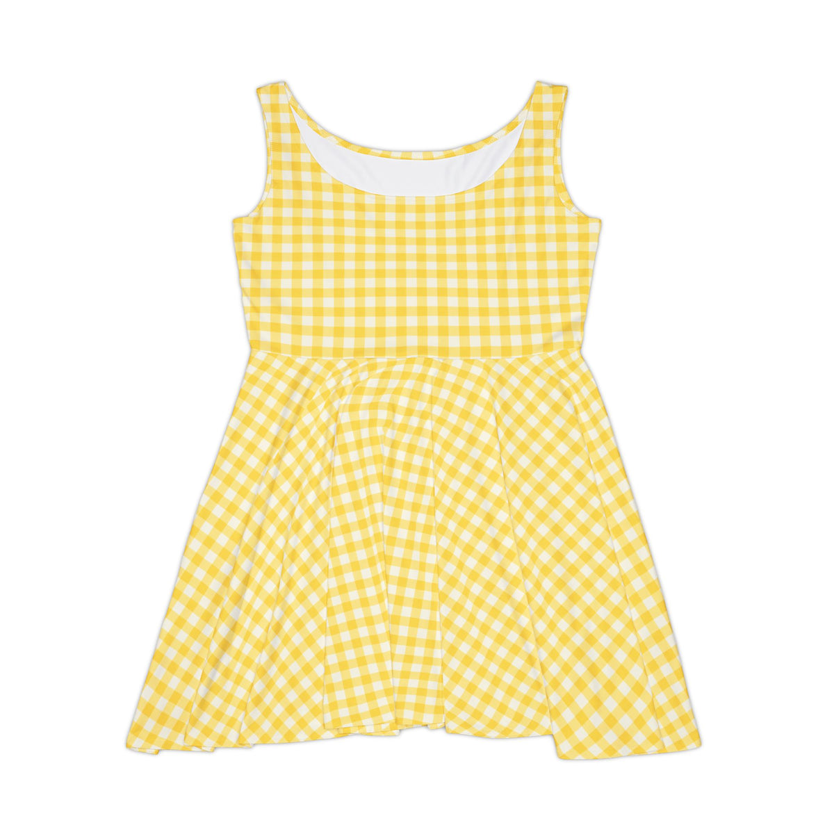 Sunshine Gingham Dress — Summer Garden