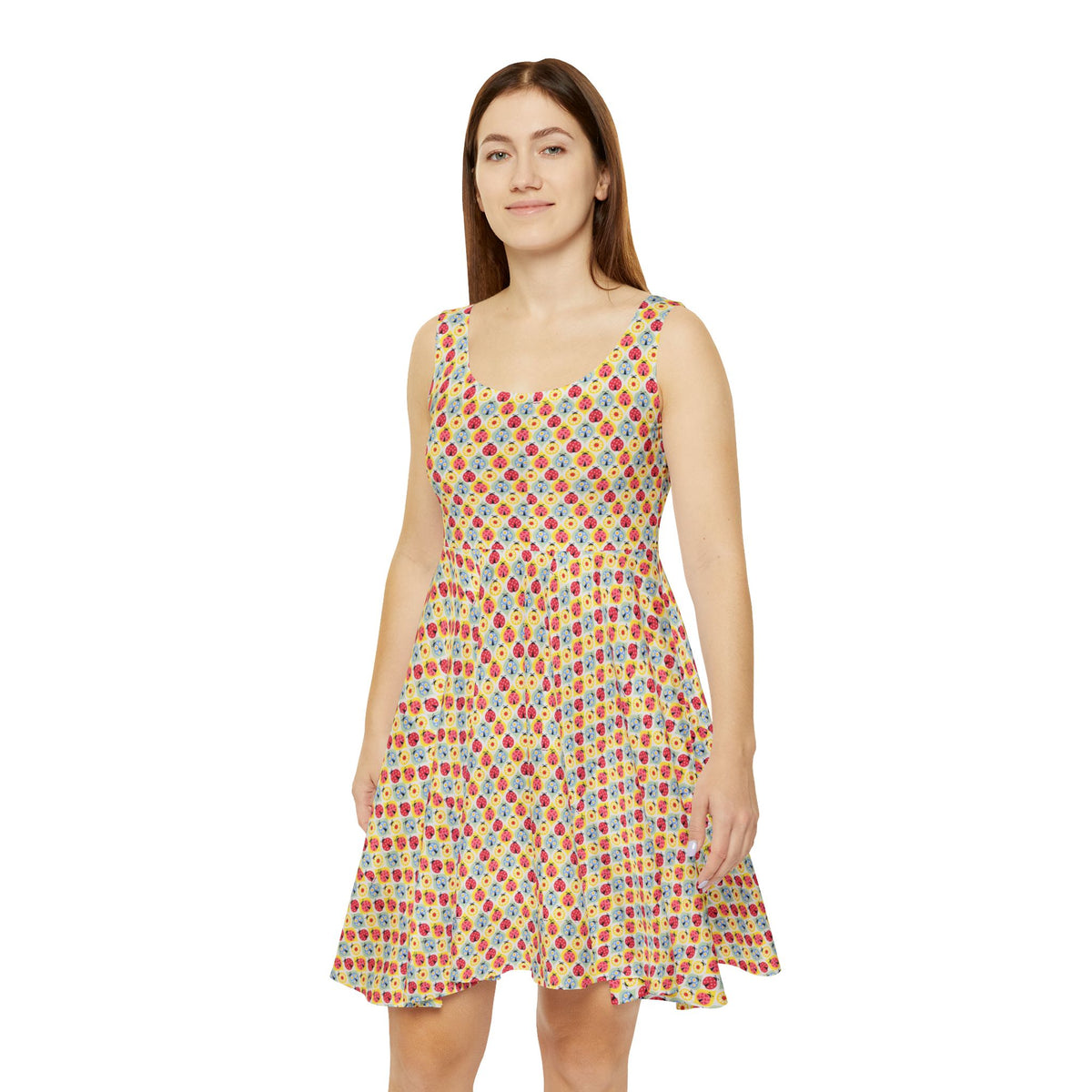 Ladybug Skater Dress — Summer Garden