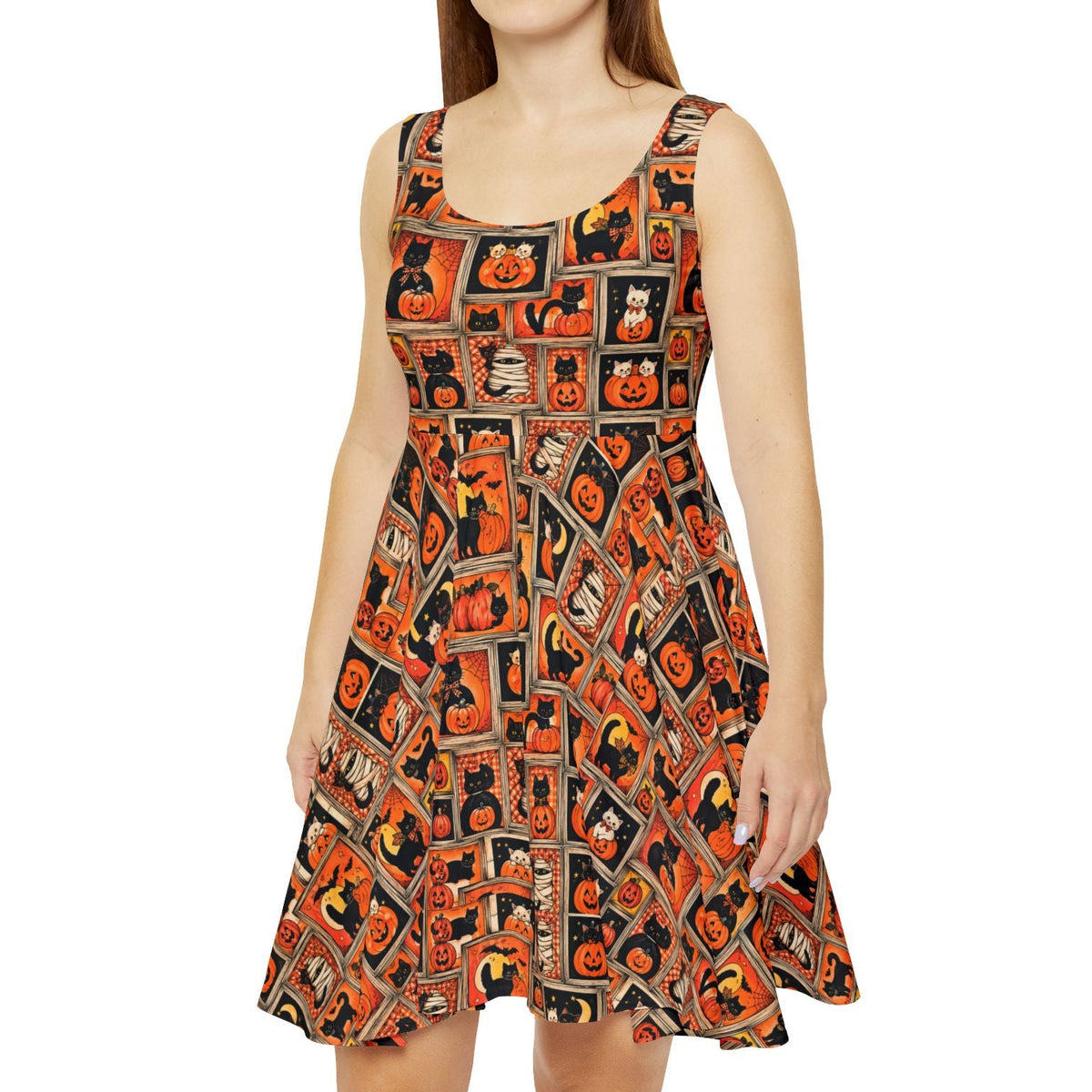 Black Cat Dress — Spooky