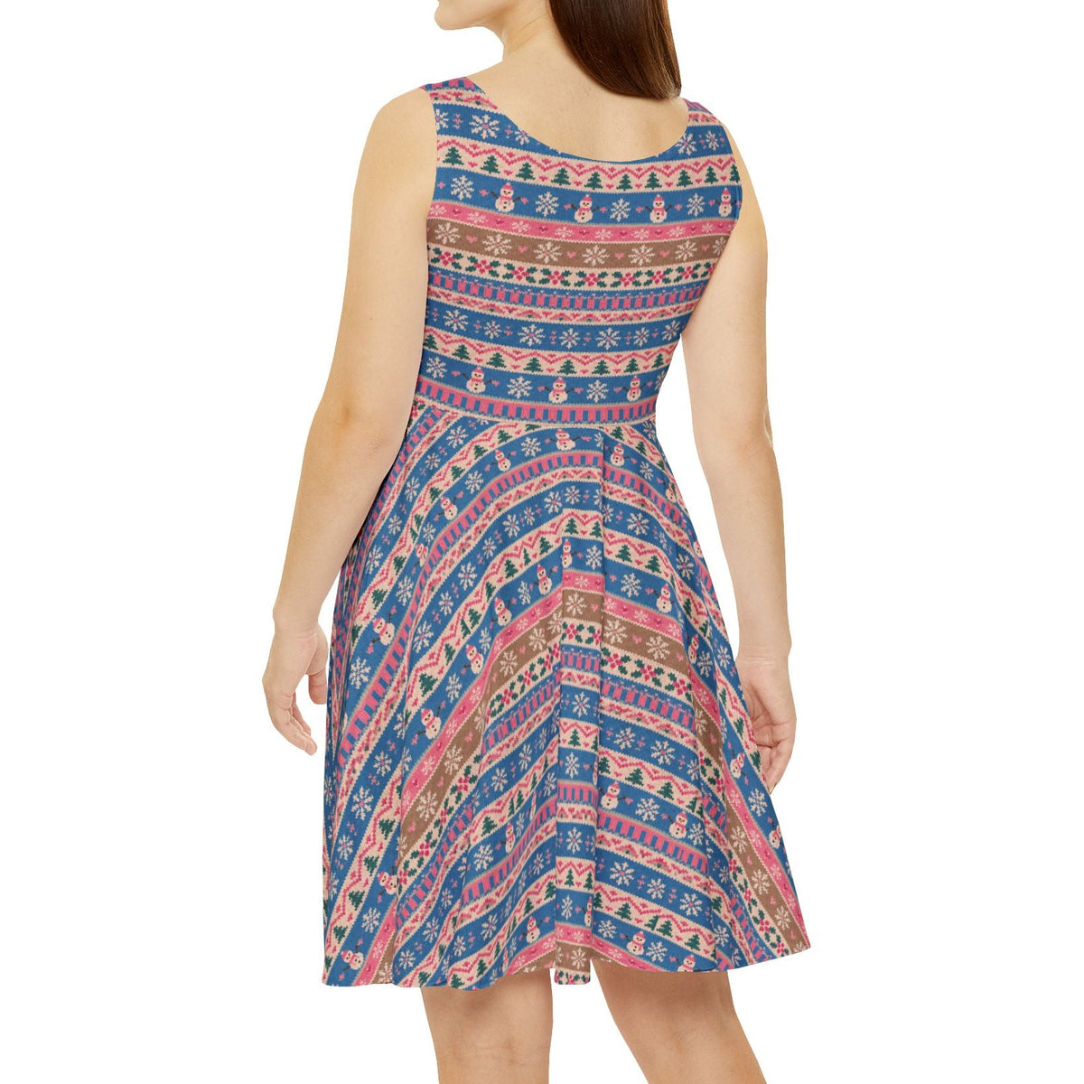 Christmas Sweater Dress— Holly Jolly