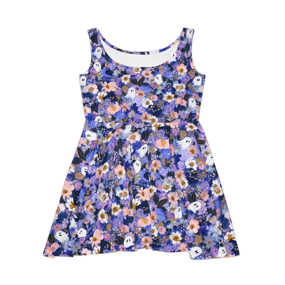 Ghost Floral Dress — Spooky