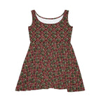 Christmas Wallpaper Dress — Holly Jolly