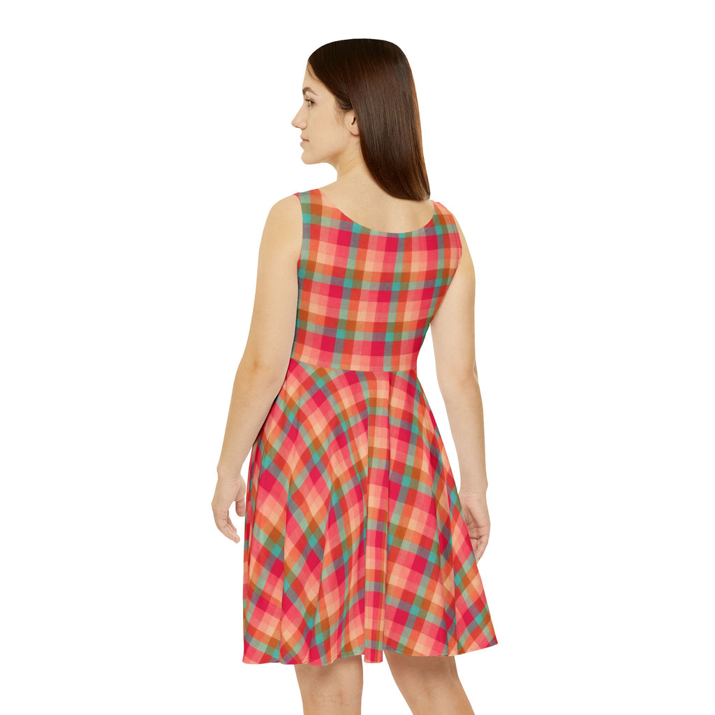 Bright Fall Plaid Dress— Fall SZN