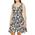 Cat Floral Dress — Animals