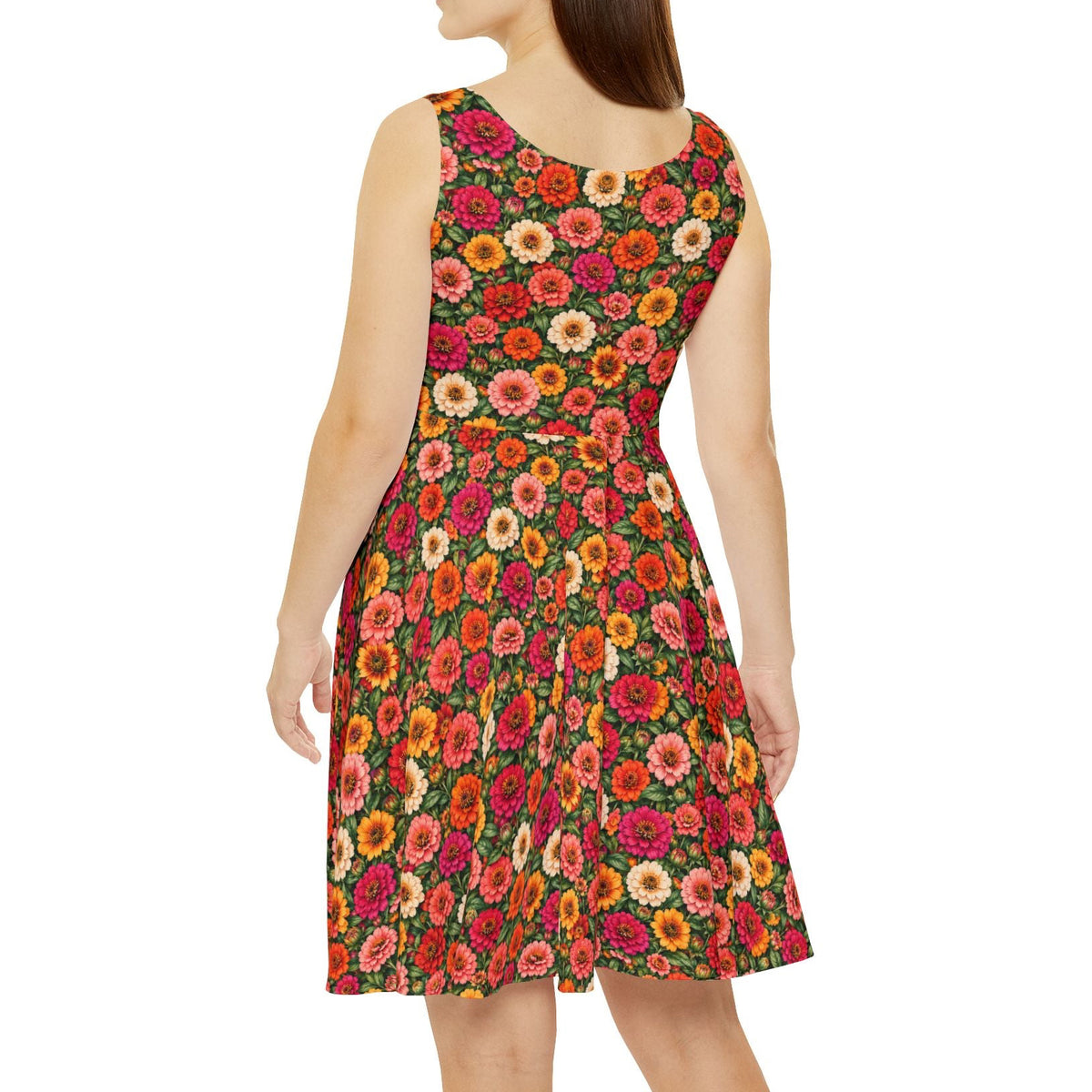Zinnias Dress — Summer Garden