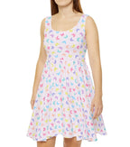 Copy of Dolly Skater Dress — Abstract Pattern