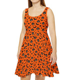 Halloween is Cool Skater Dress — Abstract Pattern