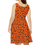 Halloween is Cool Skater Dress — Abstract Pattern