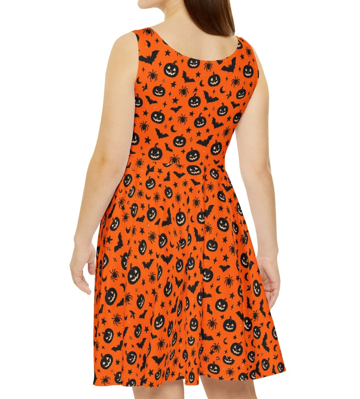 Halloween is Cool Skater Dress — Abstract Pattern