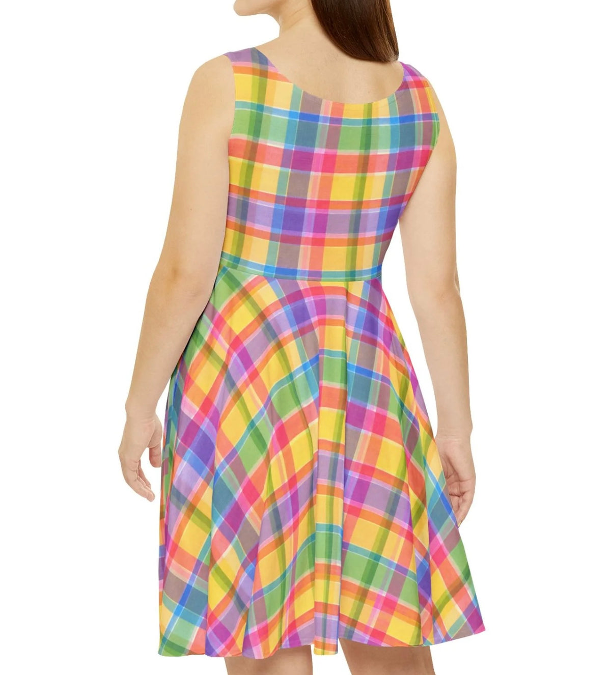 Rainbow Plaid — Abstract Pattern