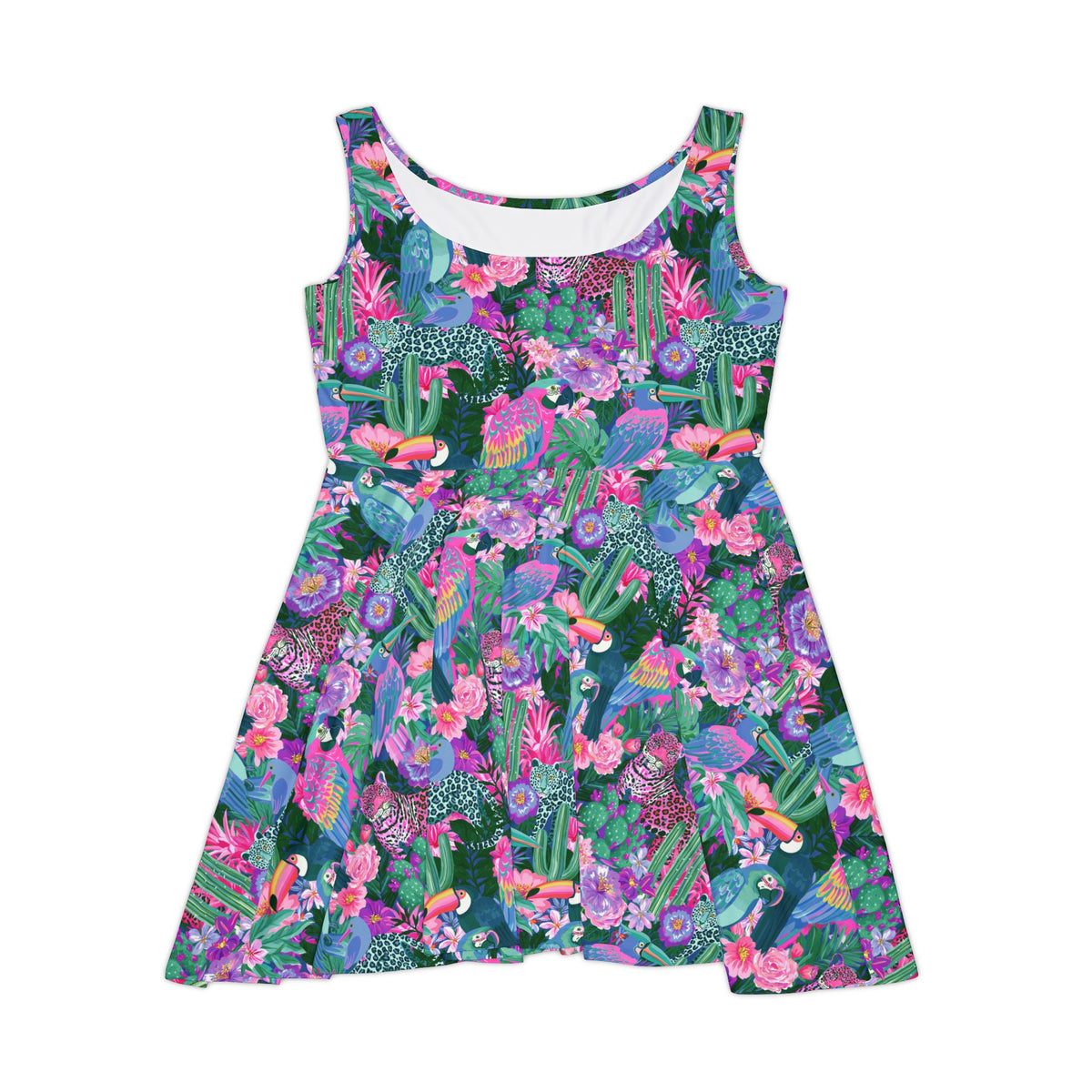 Vibrant Plains Dress — Animals