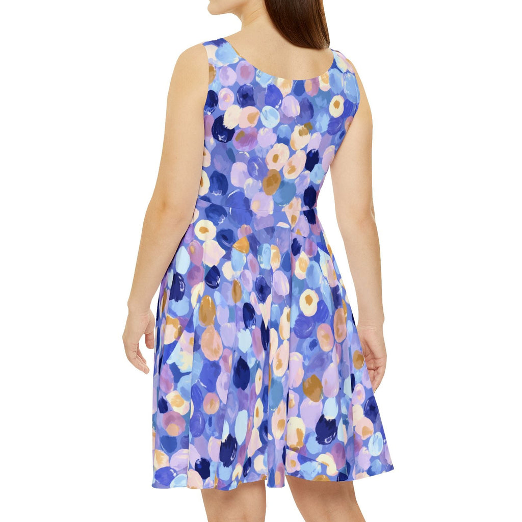 Bluebell Confetti Dress — Abstract Pattern