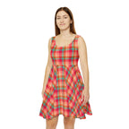 Bright Fall Plaid Dress— Fall SZN