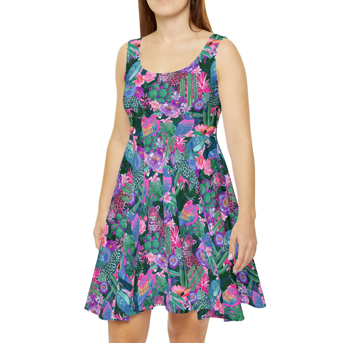 Vibrant Plains Dress — Animals