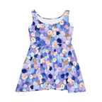 Bluebell Confetti Dress — Abstract Pattern