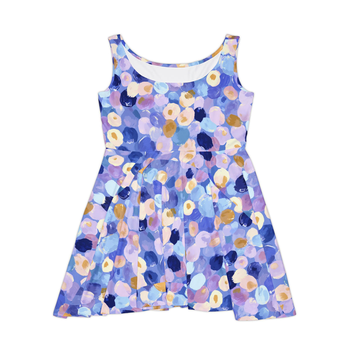 Bluebell Confetti Dress — Abstract Pattern
