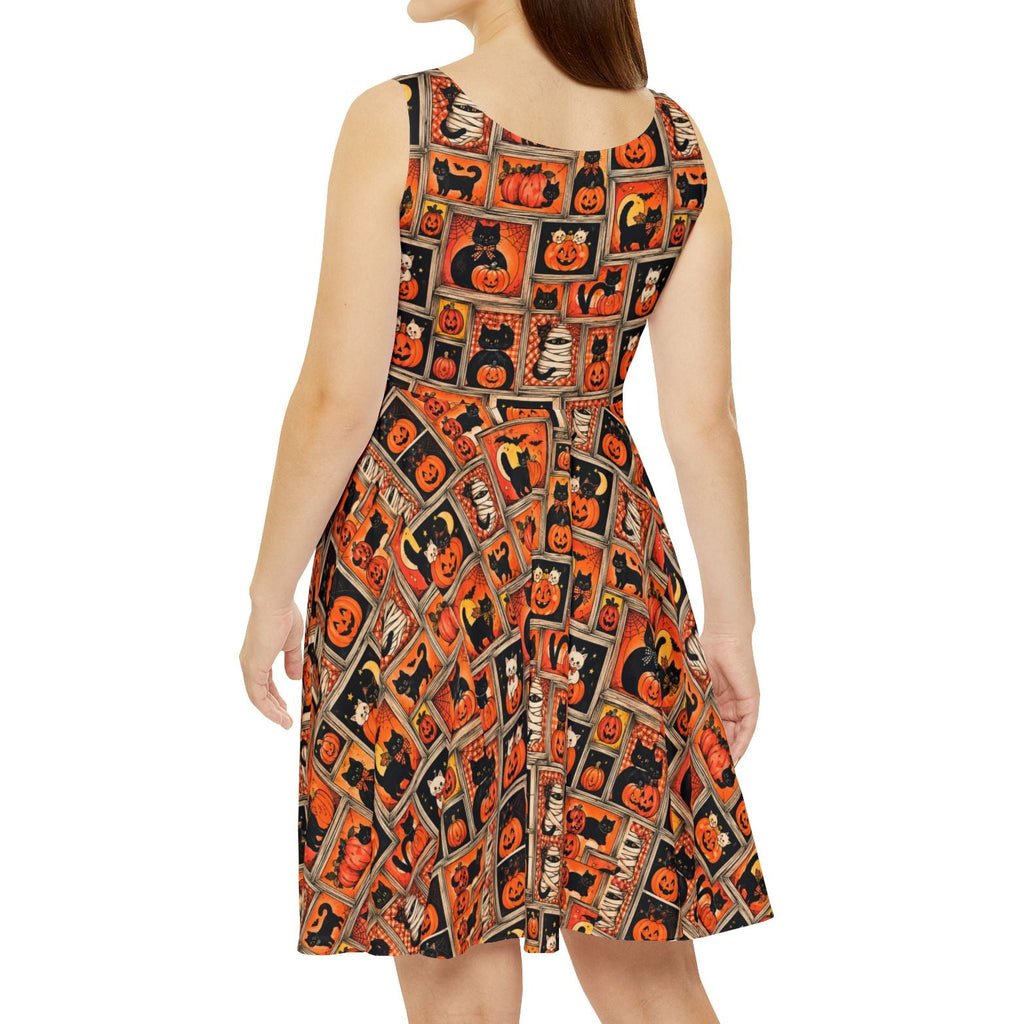 Black Cat Dress — Spooky