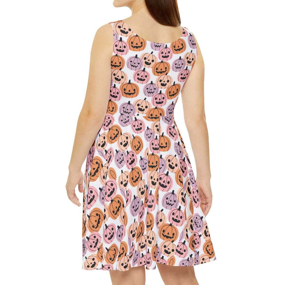 Pumpkin Faces Dress — Spooky