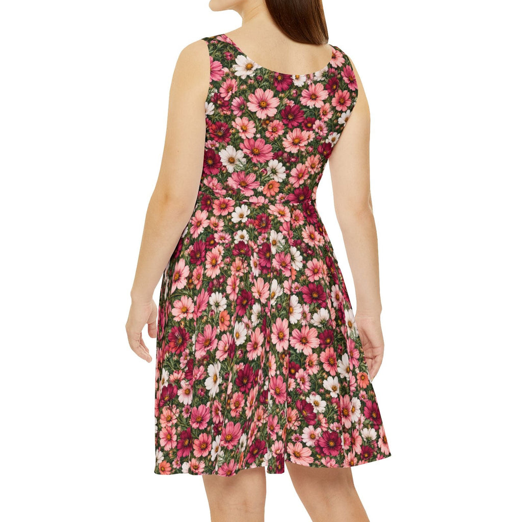 Pink Cosmos Dress — Summer Garden