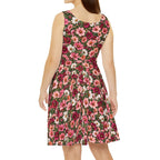 Pink Cosmos Dress — Summer Garden