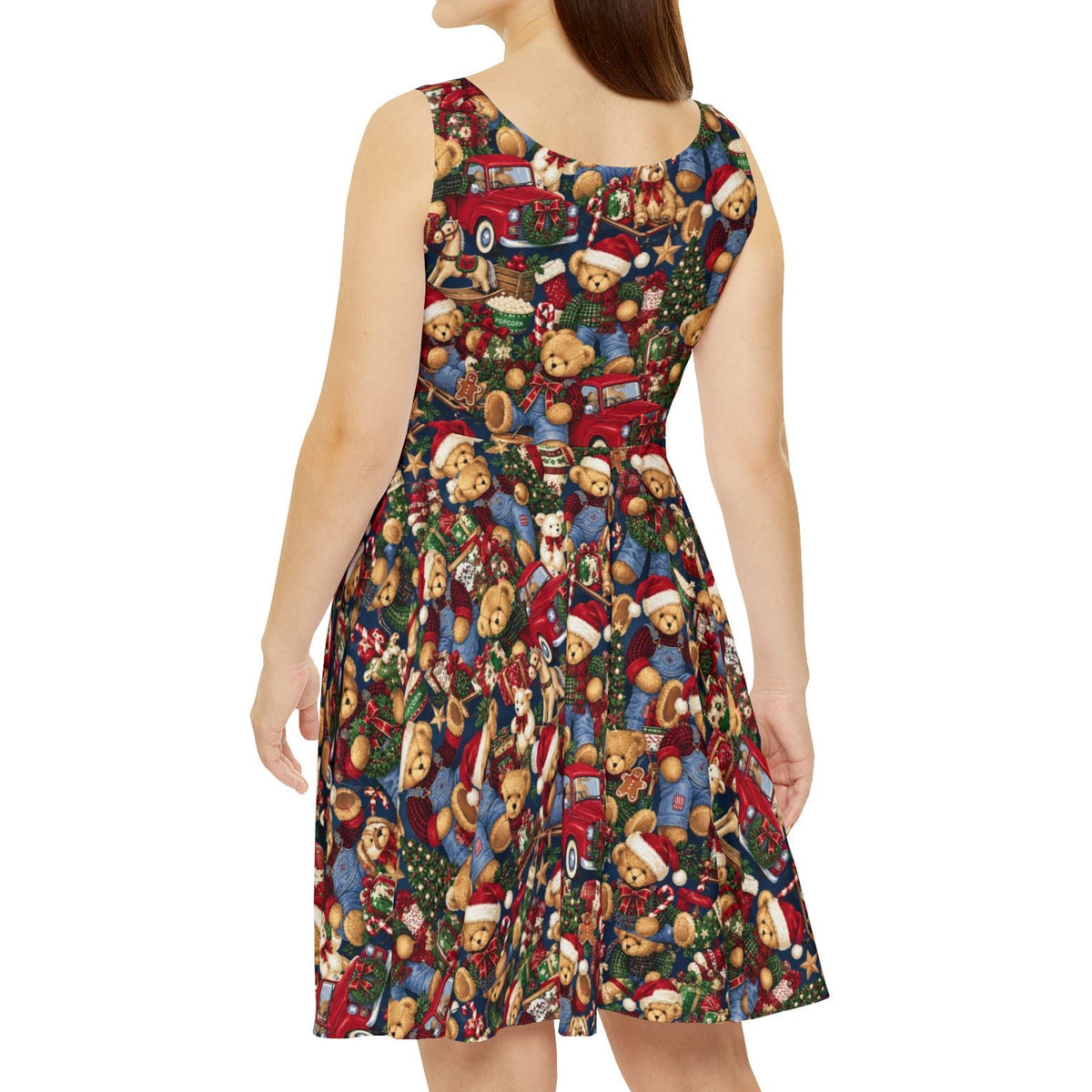 90s Teddy Bear Dress — Holly Jolly